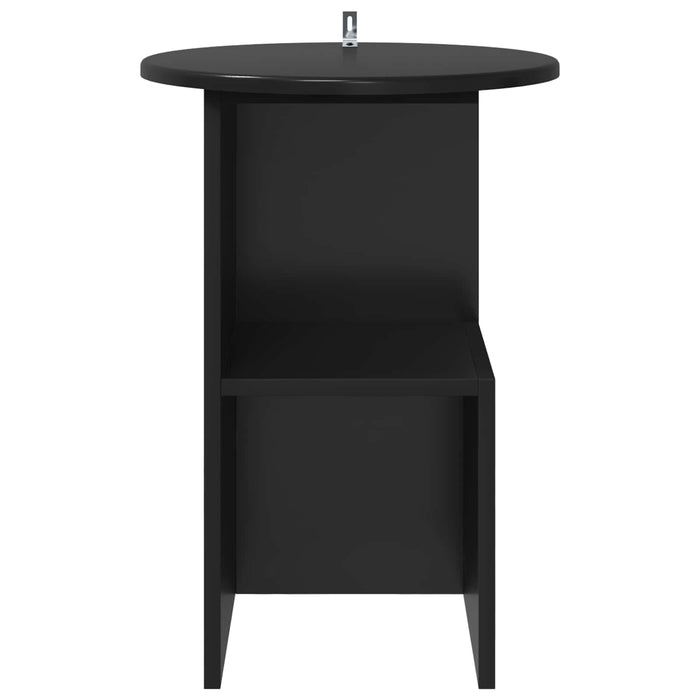 Masă laterală Stejar Negru Ø 39,5 x 55 cm Lemn prelucrat - WALTI WALTI