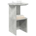 Masă laterală Gri Beton Ø 39,5 x 55 cm Lemn prelucrat - WALTI WALTI
