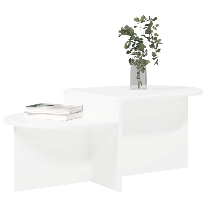 Masă de cafea Alb 100 x 50 x 40 cm Lemn prelucrat - WALTI WALTI