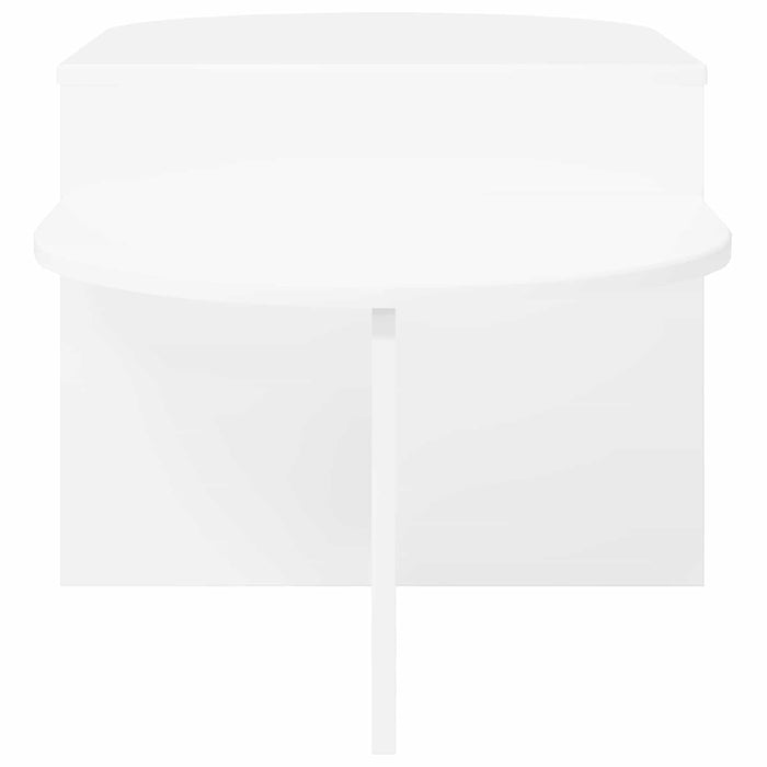 Masă de cafea Alb 100 x 50 x 40 cm Lemn prelucrat - WALTI WALTI
