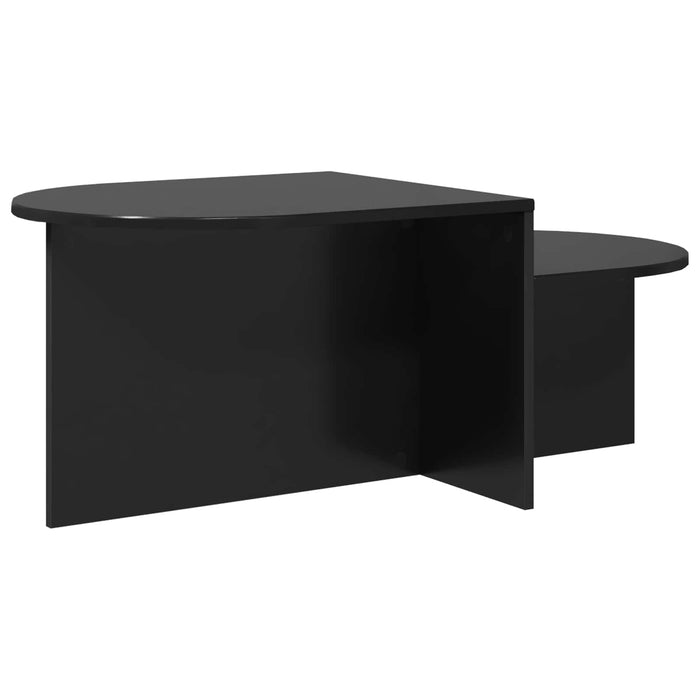 Masă de cafea Stejar Negru 100 x 50 x 40 cm Lemn prelucrat - WALTI WALTI