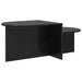 Masă de cafea Stejar Negru 100 x 50 x 40 cm Lemn prelucrat - WALTI WALTI