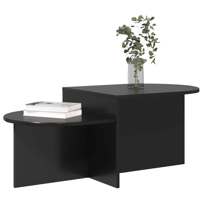Masă de cafea Stejar Negru 100 x 50 x 40 cm Lemn prelucrat - WALTI WALTI