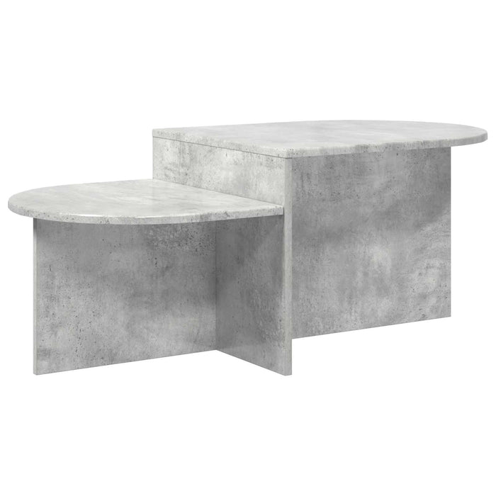 Masă de cafea Gri Beton 100 x 50 x 40 cm Lemn prelucrat - WALTI WALTI
