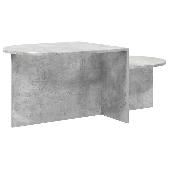 Masă de cafea Gri Beton 100 x 50 x 40 cm Lemn prelucrat - WALTI WALTI