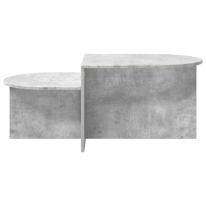 Masă de cafea Gri Beton 100 x 50 x 40 cm Lemn prelucrat - WALTI WALTI