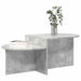 Masă de cafea Gri Beton 100 x 50 x 40 cm Lemn prelucrat - WALTI WALTI