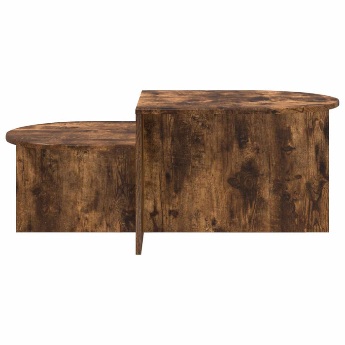 Masă de cafea Stejar fumuriu 100 x 50 x 40 cm Lemn prelucrat - WALTI WALTI