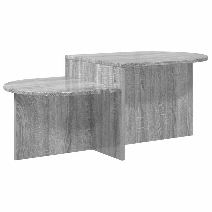 Masă de cafea Sonoma gri 100 x 50 x 40 cm Lemn prelucrat - WALTI WALTI