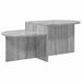 Masă de cafea Sonoma gri 100 x 50 x 40 cm Lemn prelucrat - WALTI WALTI