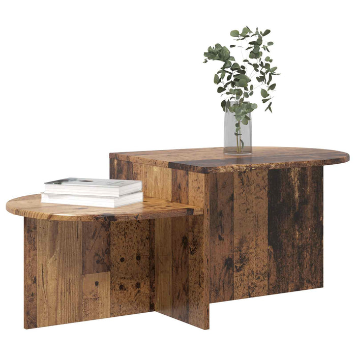 Masă de cafea Lemn vechi 100 x 50 x 40 cm Lemn prelucrat - WALTI WALTI