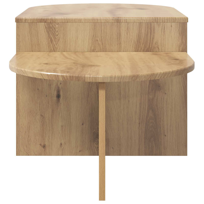 Masă de cafea Stejar Artizanal 100 x 50 x 40 cm Lemn prelucrat - WALTI WALTI