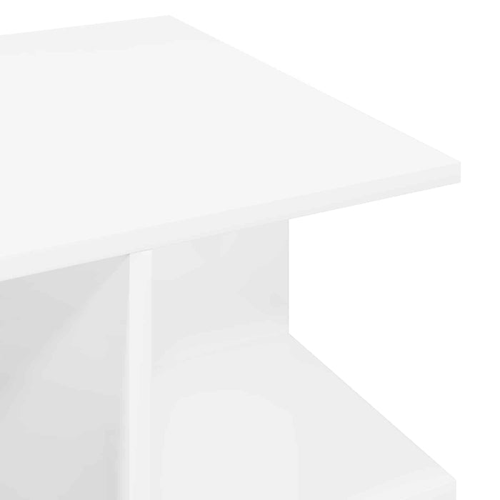 Masă de cafea Alb 87 x 50 x 45 cm Lemn prelucrat - WALTI WALTI