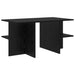 Masă de cafea Stejar Negru 87 x 50 x 45 cm Lemn prelucrat - WALTI WALTI