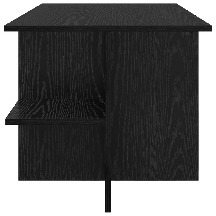 Masă de cafea Stejar Negru 87 x 50 x 45 cm Lemn prelucrat - WALTI WALTI