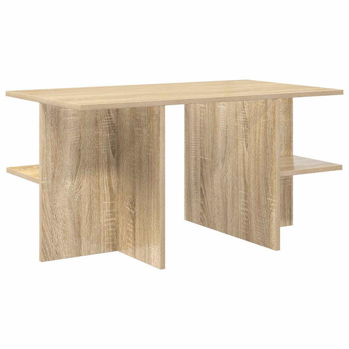 Masă de cafea Stejar Sonoma 87 x 50 x 45 cm Lemn prelucrat - WALTI WALTI