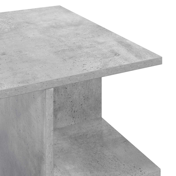 Masă de cafea Gri Beton 87 x 50 x 45 cm Lemn prelucrat - WALTI WALTI