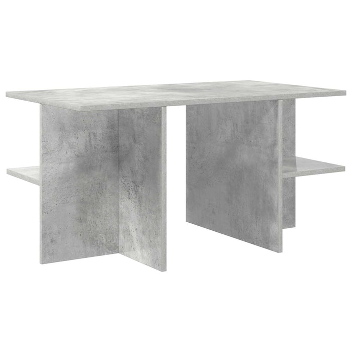 Masă de cafea Gri Beton 87 x 50 x 45 cm Lemn prelucrat - WALTI WALTI