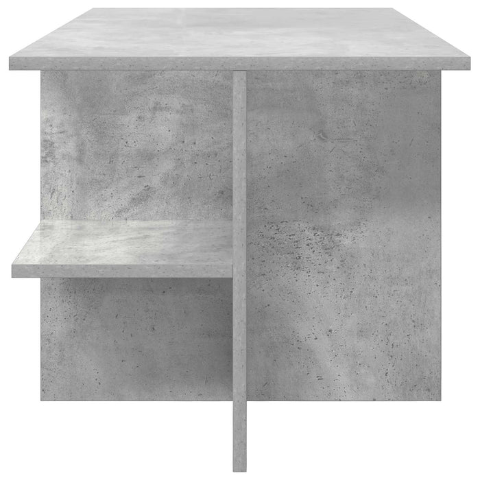 Masă de cafea Gri Beton 87 x 50 x 45 cm Lemn prelucrat - WALTI WALTI