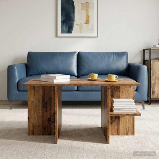 Masă de cafea Lemn vechi 87 x 50 x 45 cm Lemn prelucrat - WALTI WALTI