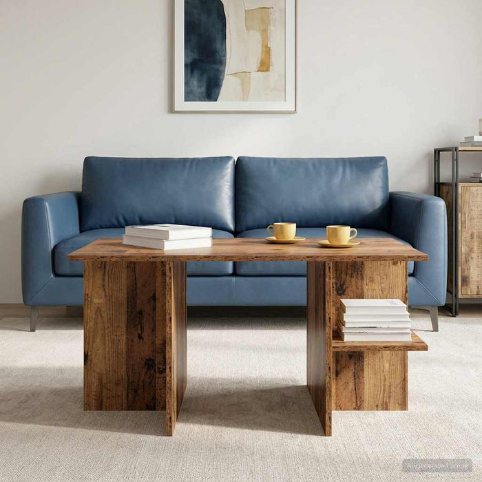 Masă de cafea Lemn vechi 87 x 50 x 45 cm Lemn prelucrat - WALTI WALTI