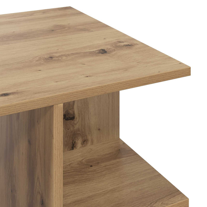 Masă de cafea Stejar Artizanal 87 x 50 x 45 cm Lemn prelucrat - WALTI WALTI