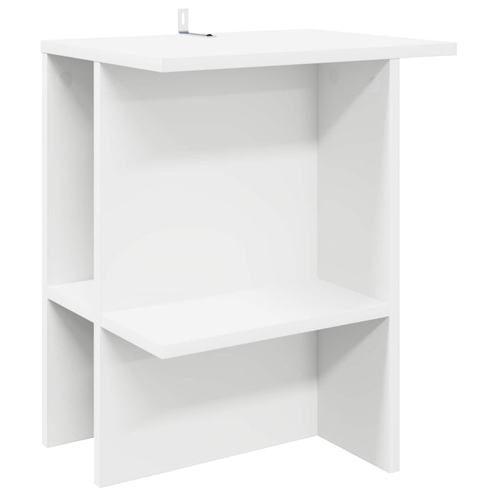 Masă de cafea Alb 40 x 30 x 49 cm Lemn prelucrat - WALTI WALTI