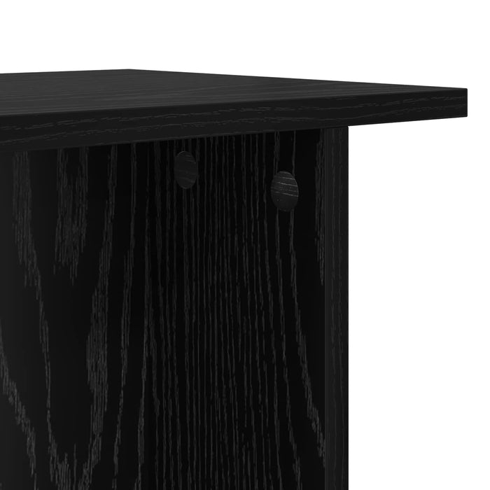 Masă de cafea Stejar Negru 40 x 30 x 49 cm Lemn prelucrat - WALTI WALTI
