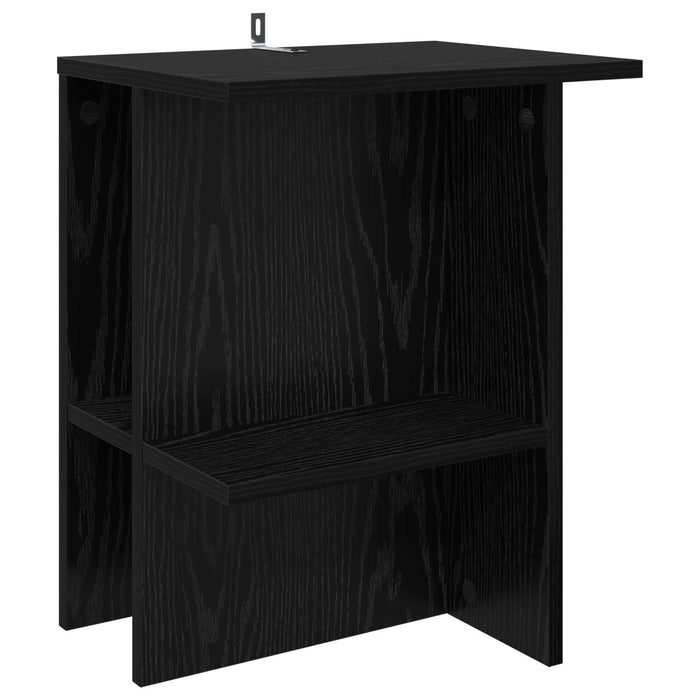 Masă de cafea Stejar Negru 40 x 30 x 49 cm Lemn prelucrat - WALTI WALTI
