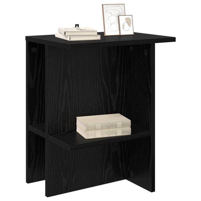 Masă de cafea Stejar Negru 40 x 30 x 49 cm Lemn prelucrat - WALTI WALTI