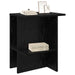 Masă de cafea 2 pcs Stejar Negru 40 x 30 x 49 cm Lemn prelucrat - WALTI WALTI