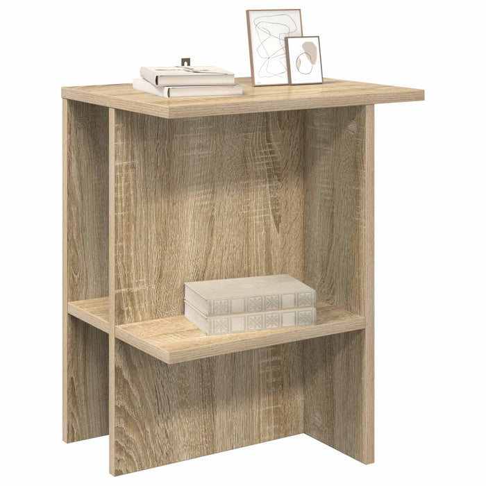 Masă de cafea Stejar Sonoma 40 x 30 x 49 cm Lemn prelucrat - WALTI WALTI