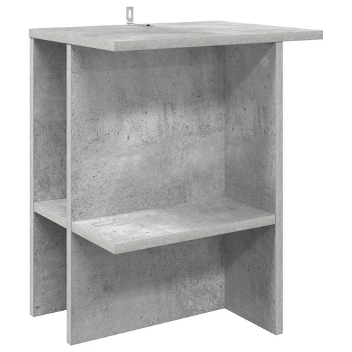 Masă de cafea Gri Beton 40 x 30 x 49 cm Lemn prelucrat - WALTI WALTI