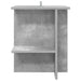 Masă de cafea 2 pcs Gri Beton 40 x 30 x 49 cm Lemn prelucrat - WALTI WALTI