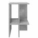 Masă de cafea 2 pcs Gri Beton 40 x 30 x 49 cm Lemn prelucrat - WALTI WALTI