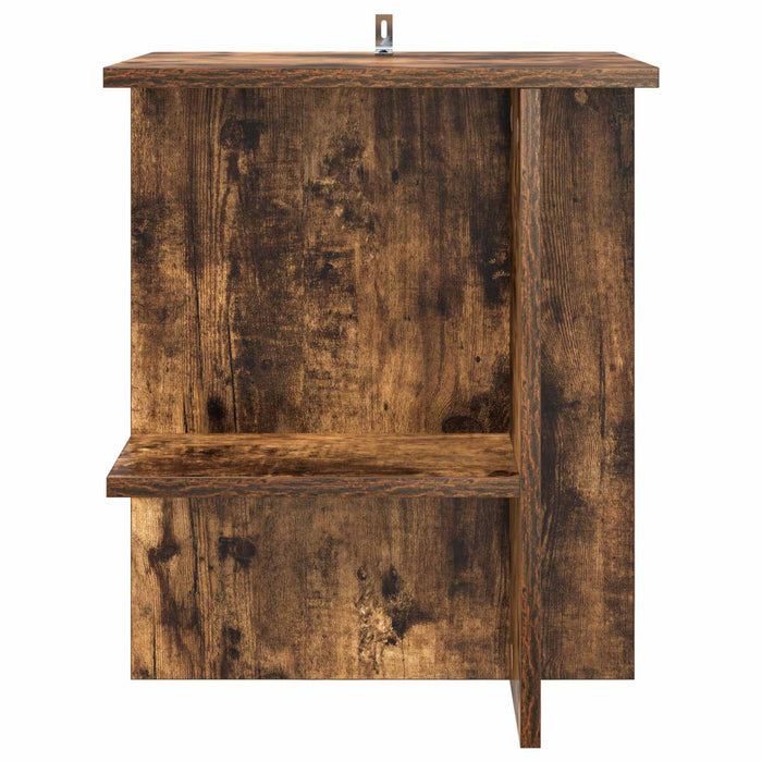 Masă de cafea Stejar fumuriu 40 x 30 x 49 cm Lemn prelucrat - WALTI WALTI