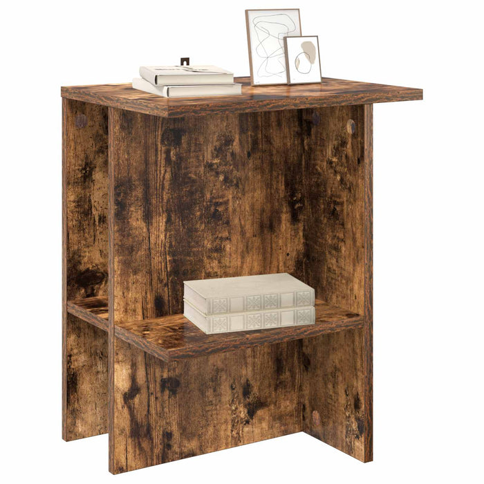 Masă de cafea 2 pcs Stejar fumuriu 40 x 30 x 49 cm - WALTI WALTI