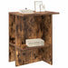 Masă de cafea 2 pcs Stejar fumuriu 40 x 30 x 49 cm - WALTI WALTI