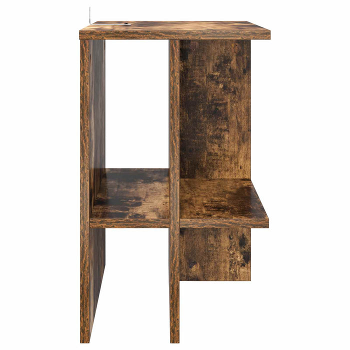 Masă de cafea 2 pcs Stejar fumuriu 40 x 30 x 49 cm - WALTI WALTI