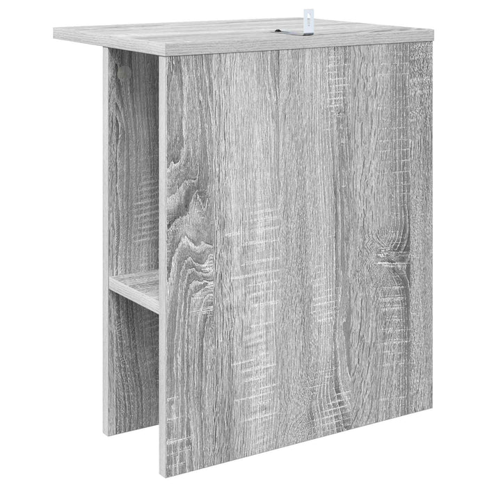 Masă de cafea 2 pcs Sonoma gri 40 x 30 x 49 cm Lemn prelucrat - WALTI WALTI