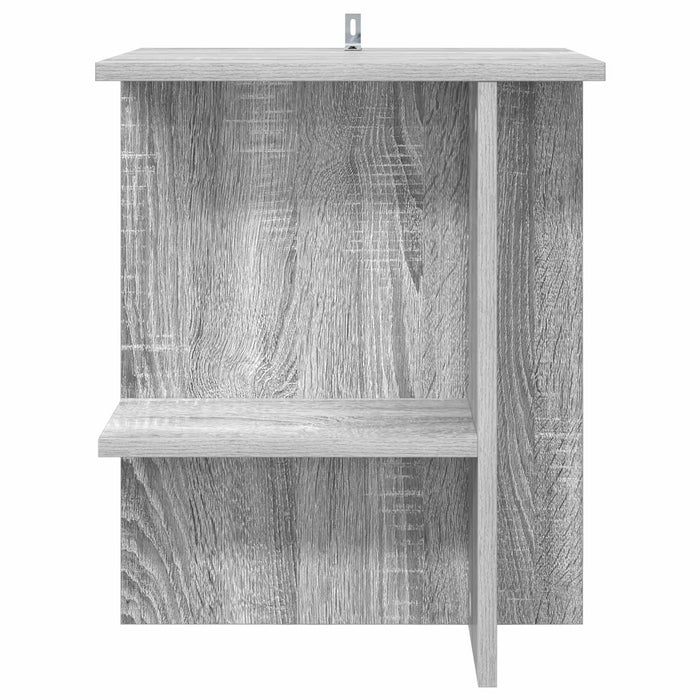 Masă de cafea 2 pcs Sonoma gri 40 x 30 x 49 cm Lemn prelucrat - WALTI WALTI