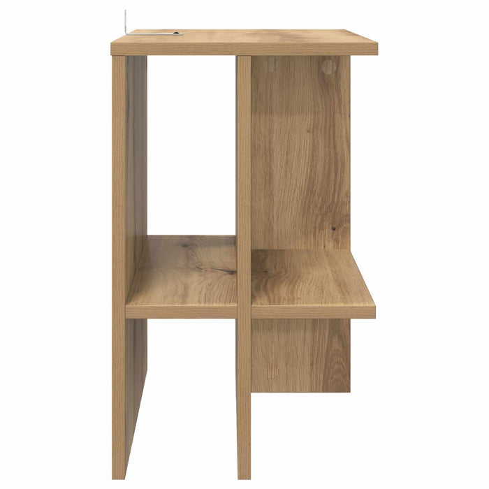 Masă de cafea Stejar Artizanal 40 x 30 x 49 cm Lemn prelucrat - WALTI WALTI