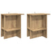 Masă de cafea 2 pcs Stejar Artizanal 40 x 30 x 49 cm - WALTI WALTI