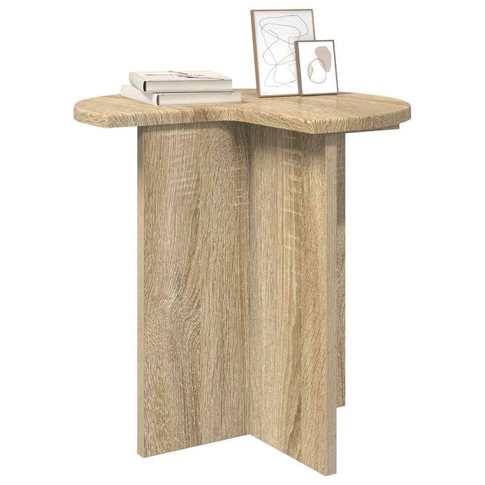 Masă laterală 2 pcs Stejar Sonoma Ø 39 x 38 cm Lemn prelucrat - WALTI WALTI