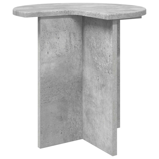 Masă laterală Gri Beton Ø 39 x 38 cm Lemn prelucrat - WALTI WALTI