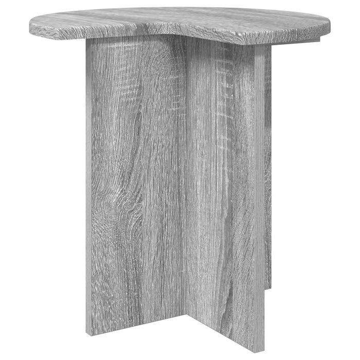 Masă laterală 2 pcs Sonoma gri Ø 39 x 38 cm Lemn prelucrat - WALTI WALTI