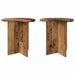 Masă laterală 2 pcs Lemn vechi Ø 39 x 38 cm Lemn prelucrat - WALTI WALTI