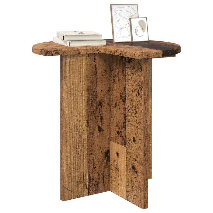 Masă laterală 2 pcs Lemn vechi Ø 39 x 38 cm Lemn prelucrat - WALTI WALTI