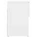 Dulap de pat Alb 29 x 31,5 x 49 cm Lemn prelucrat - WALTI WALTI