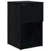 Dulap de pat Stejar Negru 29 x 31,5 x 49 cm Lemn prelucrat - WALTI WALTI